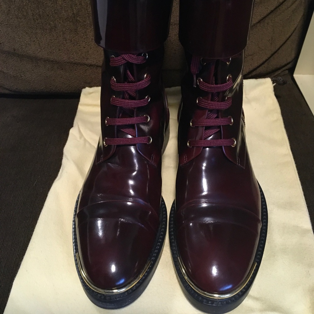 Louis Vuitton Walk Like a Man Women’s boots 7.5 Euro 38 - Burgundy
